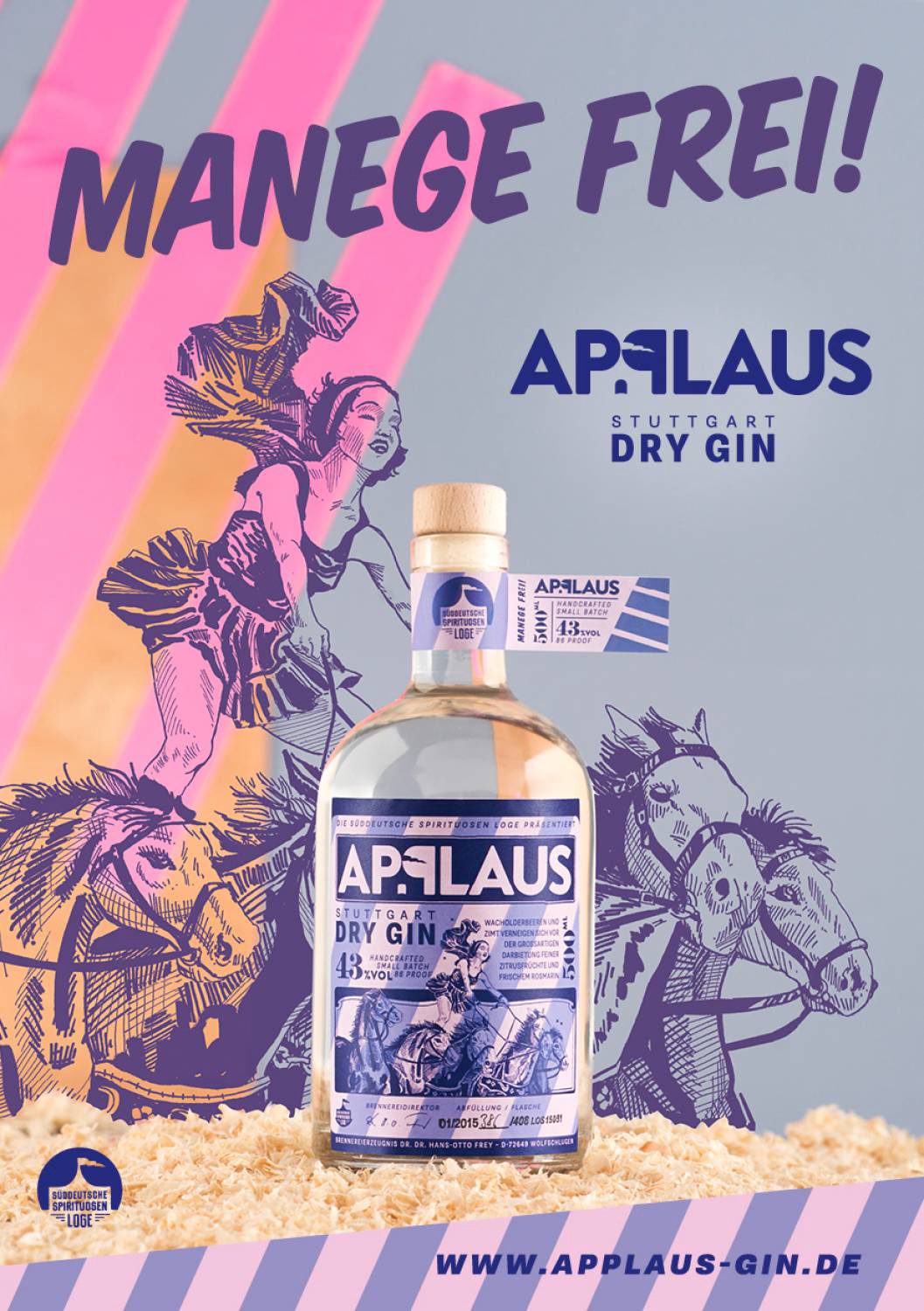 Applaus Stuttgart Dry Gin