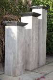 Set de 3 columnas decorativas