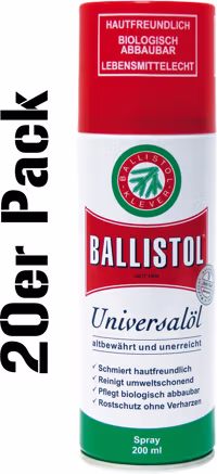 Pack of 20 Universal Oil