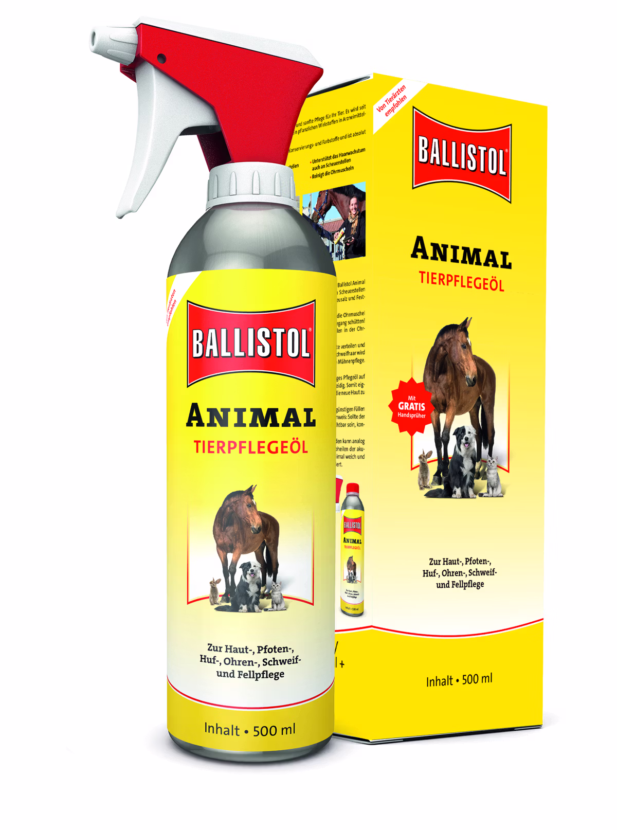 Animal Care Oil with Free Pump Spray Head